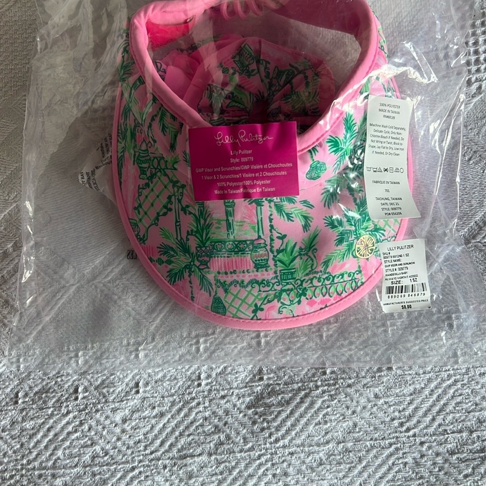 Visor & Scrunchie Set - Picture 3 of 4